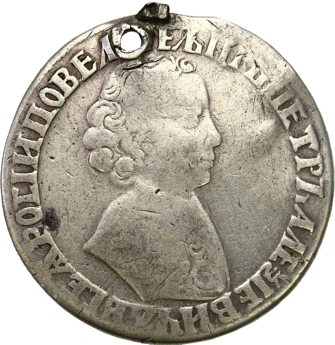 Rosja. Piotr I. Rubel 1705